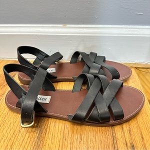 Steve Madden Sweeti black sandals 🖤 women’s size 7.5